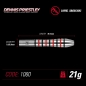 Preview: Winmau Dennis Priestley Steeldart 90%Tungsten Dart 21 Gramm