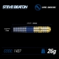 Preview: Steve Beaton Steeldart 90% Tungsten  26 Gramm Gold Blau