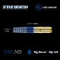 Preview: Steve Beaton Softdart 90% Tungsten 20 Gramm Gold Blau