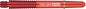 Preview: Target Pro Grip EVO AL Schäfte Rot Medium