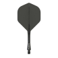 Preview: Winmau Fusion Integrated Flight & Shaft Schwarz Intermediate