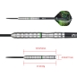 Preview: One80 Panther-H Steeldart 21g
