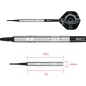 Preview: Martyn Turner Soft Darts 18g Barrelgewicht