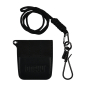 Preview: Leather Darttasche Black