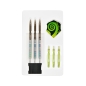 Preview: One80 Chameleon 90% Tungsten Azurite Steeldarts 22 Gramm