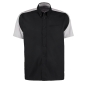 Preview: Kustom Kit Shirt KK186 Dart Hemd Grau Schwarz Größe L