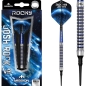 Preview: Mission Josh Rock V2 Darts  Softdart  95%  Silber & Blau PVD  18g