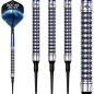Preview: Mission Josh Rock V2 Darts  Softdart  95%  Silber & Blau PVD  18g