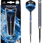 Preview: Mission Josh Rock V2 Darts  Steeldart  95%  Silber & Blau PVD  26g