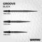 Preview: Winmau Switch Point Groove Black 30MM