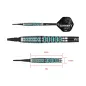 Preview: Gunner IV Softdart 18g Black/Jade