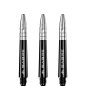 Preview: Mission Sabre Shafts Black/Silber Midi