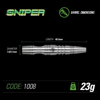 Winmau Sniper  Steeldart 23 Gramm 90% Tungsten