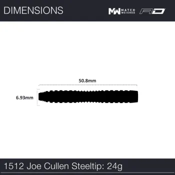 Preview: Cullen Rockstar RS 1.0 Steeldarts 24g