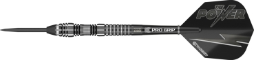 Phil Taylor Power 8-Zero Black P8Z4  21 Gramm Steeldart Schwarz 80% Tungsten