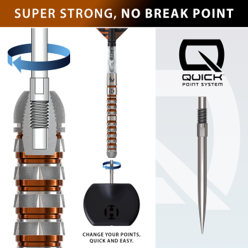 Preview: Luke Woodhouse 3 90% Steeldart 25g