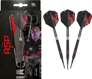 Aspinall 80% Black Softdarts 18g