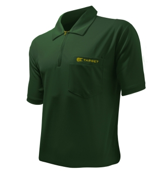 Coolplay Shirt Target Dart Polo Dark Green Size S