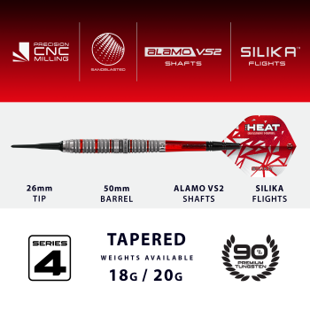 Damon Heta 4 90% Softdart 18g