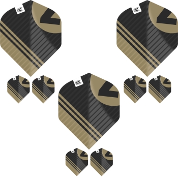 Target Chicane 3 Sets Flights NO6 Schwarz
