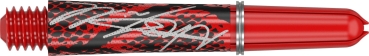 Target Pro Grip ICON Aspinall Schäfte Schwarz/Rot Kurz