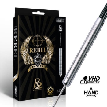 One80 Rebel Steeldart R2    22 Gramm 90% Tungsten Reflex Points