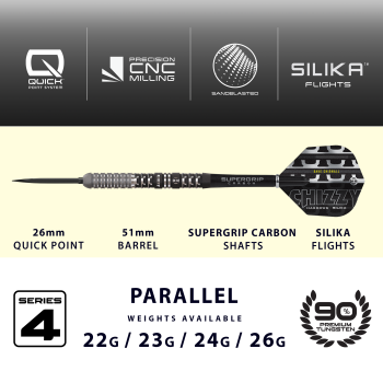 Dave Chisnall Chizzy 4 90% Steeldart 26g