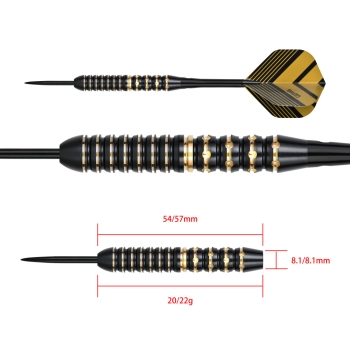 ONE80 Mobilizer 03 Brass Steel Dart 22g