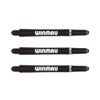 Winmau Signature Nylon Shafts Schwarz Medium