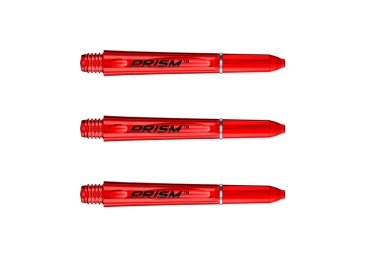 Winmau Prism  Schäfte Rot Intermediate