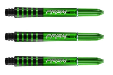 Winmau Prism Force Schäfte Intermediate Grün