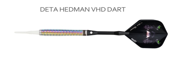 One80 Deta Hedman Soft Dart 90 % Tungsten 18 Gramm Barrelgewicht