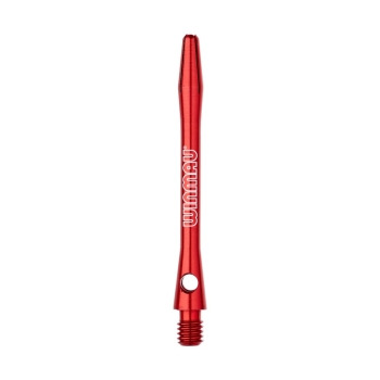 Winmau  Laser Etched Alu Shafts Red Medium