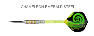 One80 Chameleon 90% Tungsten Emerald Steeldart 22 Gramm