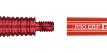 Target Pro Grip EVO Kunststoff Ersatztop Rot 3 Satz  9 Stück