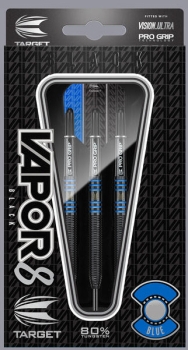 Target Vapor8 Black 80% Tungsten Steeldart 22 Gram Black Blue