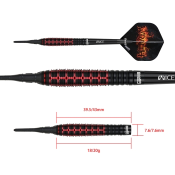 One80 Wraith W1 Softdart 20g