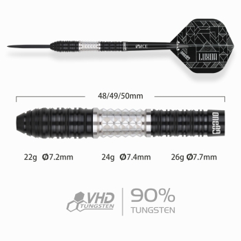 Luxor II Eta Steeldart 24g