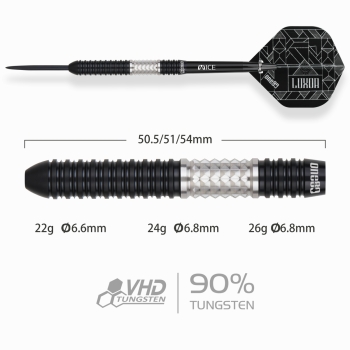 Luxor II Iota Steeldart 24g
