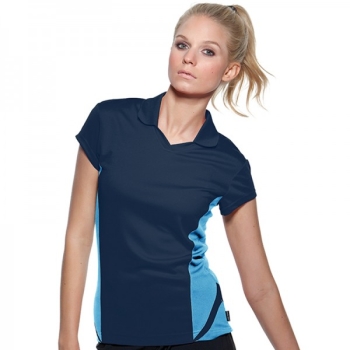 Kustom Kit Shirt KK968 Dart Shirt Polo Navy Royal Blau Größe 14-L