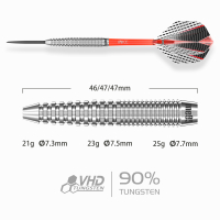 Preview: One80 Strike X SX04 Steeldart 23g