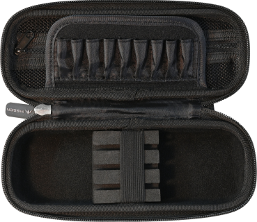 Mission ABS-1 Darts Case Metallic Silber