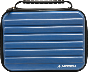 Mission ABS-4 Darts Case Metallic Aqua Blue