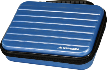 Mission ABS-4 Darts Case Metallic Aqua Blue