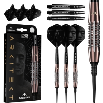 Arkitekt Softdart 90% Bronze Silica PVD 19g