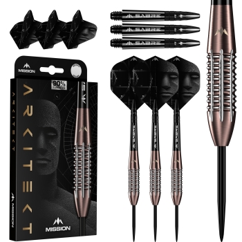 Arkitekt Steeldart 90% Bronze Silica PVD 23.5g