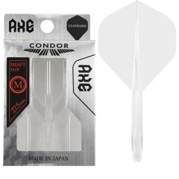 Condor AXE Dart Flights Standard Clear M