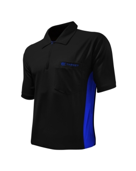 Coolplay Hybrid Shirt Target 2-Color Black-Blue Size S