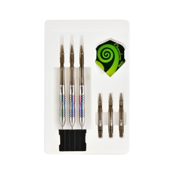 Preview: ONE80 Chameleon 90% Tungsten Coral Steeldart  22 Gramm