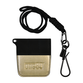 Leather Darttasche Gold